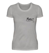 Lade das Bild in den Galerie-Viewer, Mama mit Herz T-Shirt