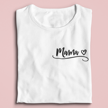 Lade das Bild in den Galerie-Viewer, Mama mit Herz T-Shirt