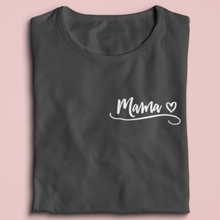 Lade das Bild in den Galerie-Viewer, Mama mit Herz T-Shirt