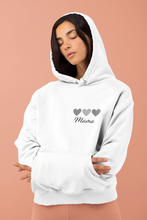Lade das Bild in den Galerie-Viewer, Mama mit drei Herzen Hoodie
